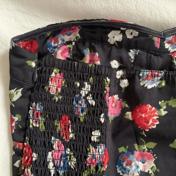 AE Floral Peplum Strapless Tank - Picture 3 of 5